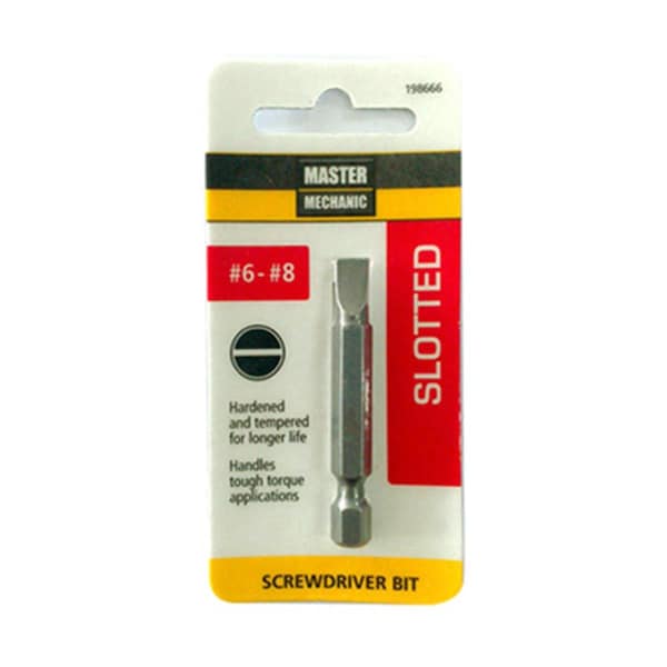 Swivel No.6-8 Master Mechanic Slotted Bit SW3847468 - main